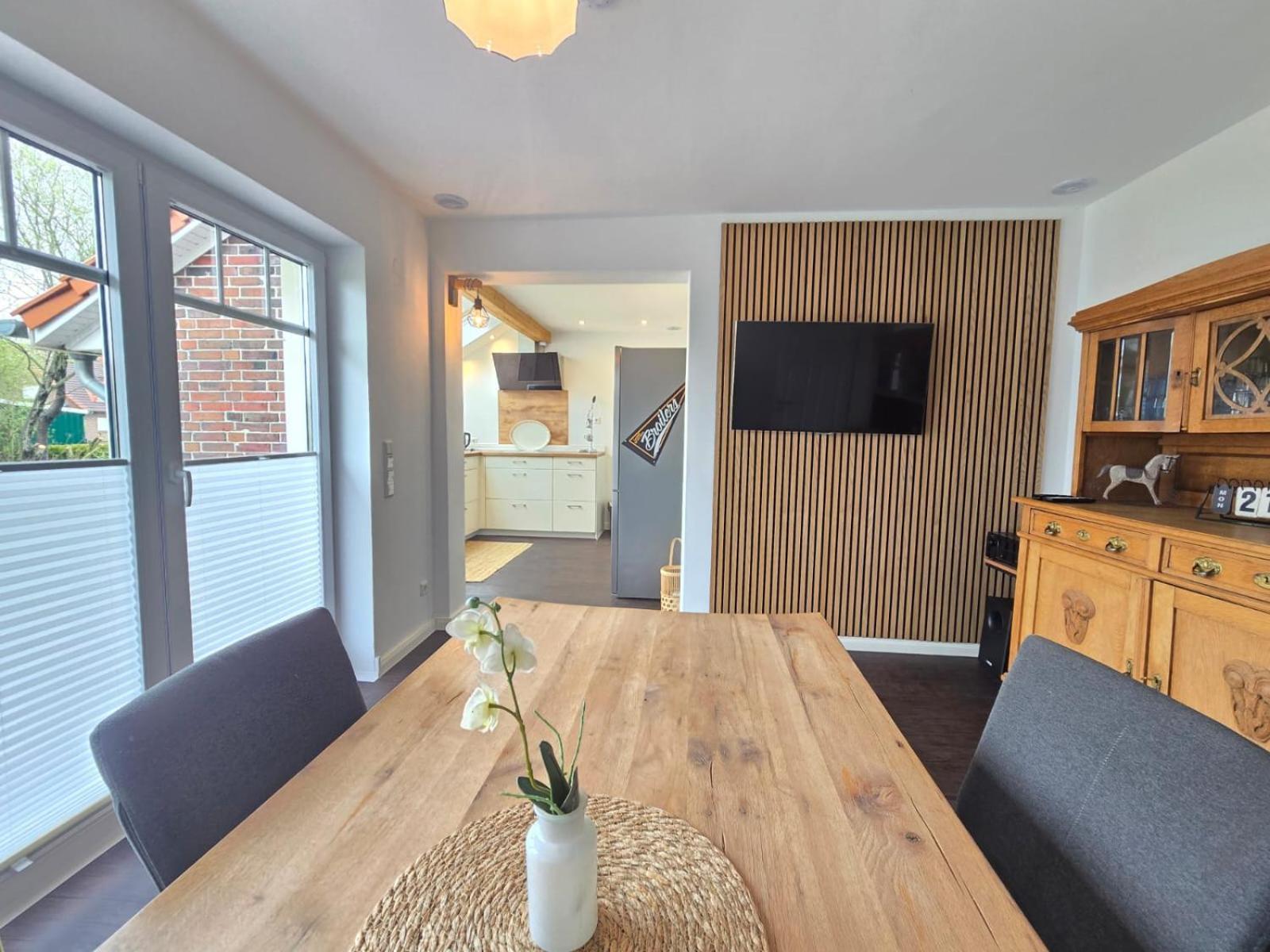 Ferienhaus Uttied Berumbur Exteriör bild